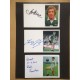 Signed card by BOBBY SAXTON the PLYMOUTH ARGYLE footballer. 